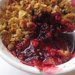 Individual Blackberry Crumbles