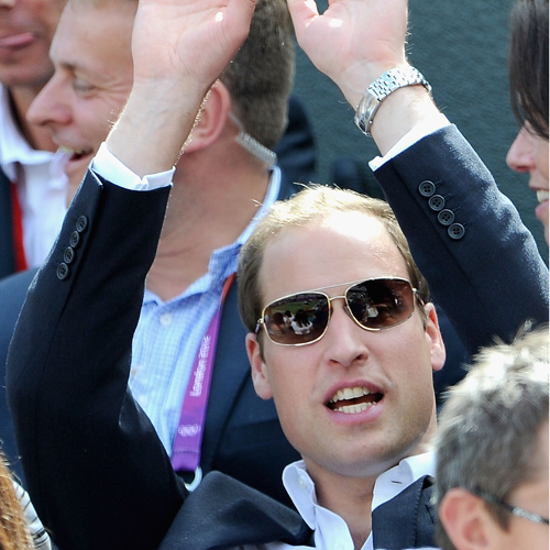 Prince William and Kate Middleton Do the Wave (Video)