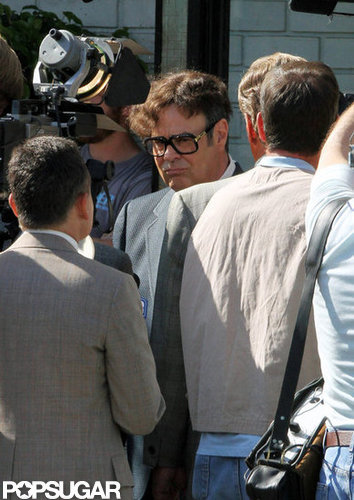 Dan Aykroyd got into character with thick-rimmed glasses.
Dan Aykroyd got into character with thick-rimmed glasses.