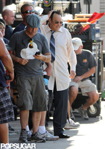 Dan Aykroyd filmed new scenes for Behind the Candelabra in LA.
Dan Aykroyd filmed new scenes for Behind the Candelabra in LA.