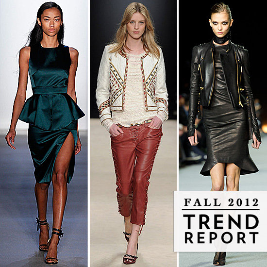 Top Trends For Fall 2012 Top Trends For Fall 2012