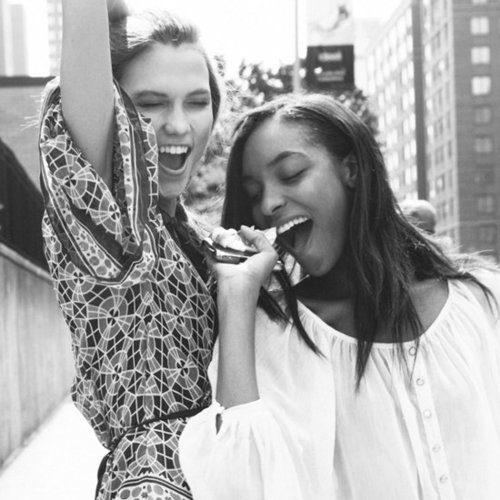 Karlie Kloss and Jourdan Dunn Birthday