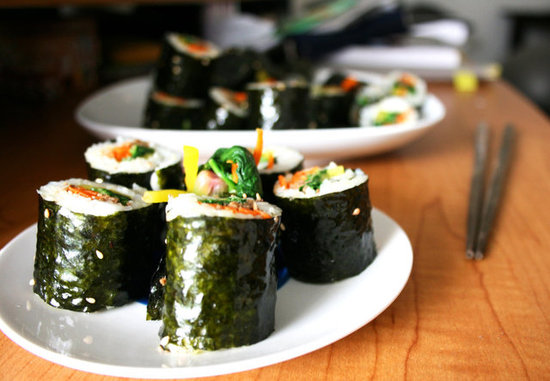 Kim bap, sushi, korean