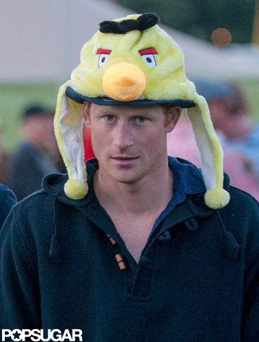 Why Is Prince Harry Wearing an Angry Birds Hat? Why Is Prince Harry Wearing an Angry Birds Hat?