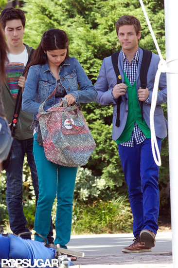 Selena Gomez filmed scenes on the set of her new movie, Parental Guidance Suggested.
Selena Gomez filmed scenes on the set of her new movie, Parental Guidance Suggested.