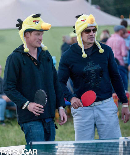 Prince Harry was in Wiltshire, England.
Prince Harry was in Wiltshire, England.