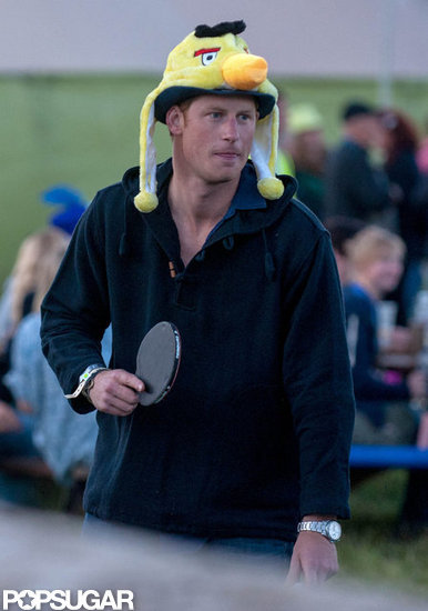 Why Is Prince Harry Wearing an Angry Birds Hat? Why Is Prince Harry Wearing an Angry Birds Hat?