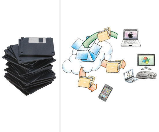 From a Disk to a Cloud From a Disk to a Cloud