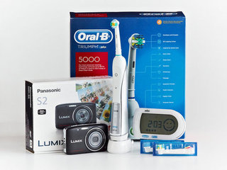 WIN an Oral-B Triumph Electric Toothbrush and a Panasonic Lumix S2 Digital Camera