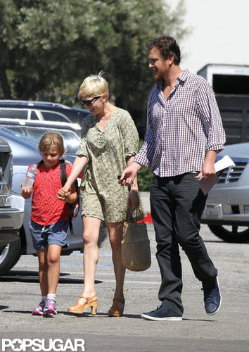 Michelle Williams, Matilda Ledger, and Jason Segel hung out.
Michelle Williams, Matilda Ledger, and Jason Segel hung out.