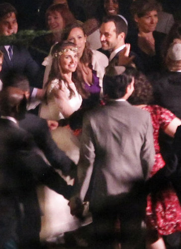 Natalie Portman and Benjamin Millepied held their August 2012 nuptials in Big Sur, CA, during the evening.
Natalie Portman and Benjamin Millepied held their August 2012 nuptials in Big Sur, CA, during the evening.