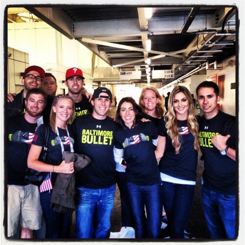 Megan Rossee tweeted her support for boyfriend Michael Phelps in August, saying, "Just part of MP's huge following."
Source: Twitter user MeganRossee
Megan Rossee tweeted her support for boyfriend Michael Phelps in August, saying, "Just part of MP's huge following."
Source: Twitter user MeganRossee