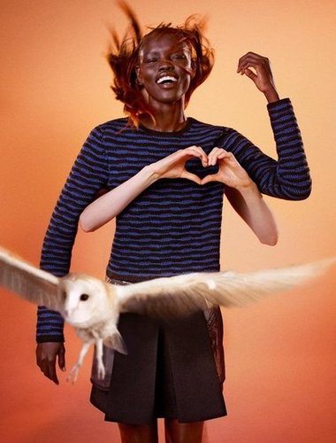 Edun's Fall campaign was shot by photographer Ryan McGinley.
Edun's Fall campaign was shot by photographer Ryan McGinley.
