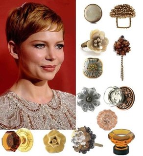 Antique Look and Feminine Drawer Pulls, Door Knobs