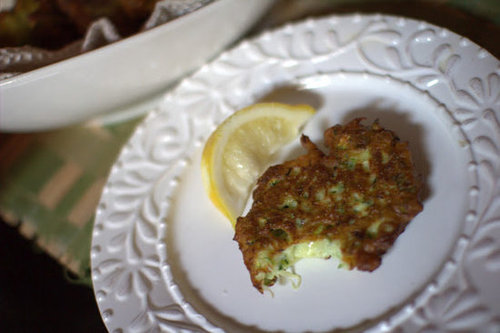 Zucchini Ricotta Fritters