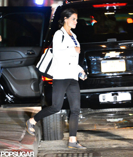 Katie Holmes went out for a late-night dinner in NYC.
Katie Holmes went out for a late-night dinner in NYC.
