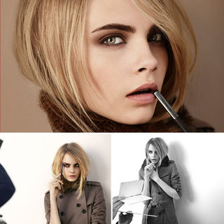 Cara Delevingne in Burberry Beauty's Autumn 2012 Collection