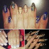 Celebrity Romantic Nail Art