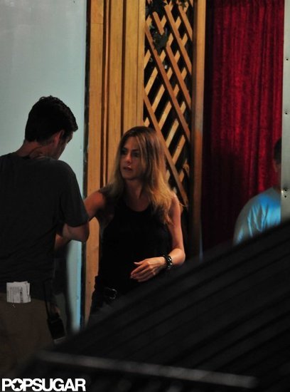Justin Theroux visited Jennifer Aniston on the set of We're the Millers in Wilmington, NC.
Justin Theroux visited Jennifer Aniston on the set of We're the Millers in Wilmington, NC.