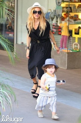 Rachel Zoe took her son, Skyler, to shop at Kitson Kids in LA.
Rachel Zoe took her son, Skyler, to shop at Kitson Kids in LA.