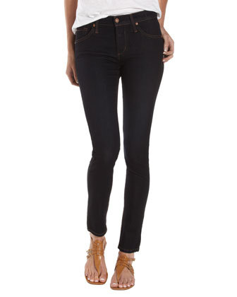 James Jeans Twiggy Five-Pocket Jegging, Blue Black