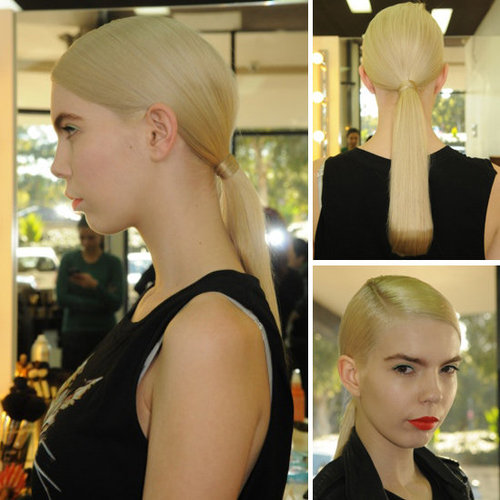 Get the Gwyneth Paltrow Ponytail from the David Jones Spring Summer Fashion Launch