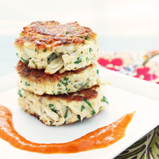 Crab Cakes w/ Roasted Red Pepper Sauce