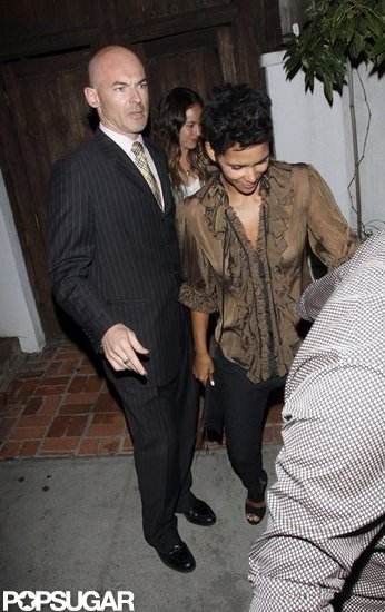 Halle Berry celebrated her 46th birthday at a club in West Hollywood.
Halle Berry celebrated her 46th birthday at a club in West Hollywood.