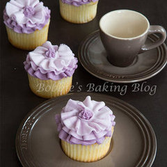 Ruffle Blossom Cupcake