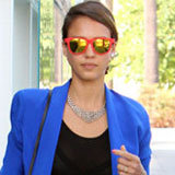Buy Jessica Alba's Exact Black Tribal-Print Bag Now! Buy Jessica Alba's Exact Black Tribal-Print Bag Now!