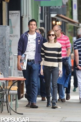 Emma Watson Breaks From Work For a Weekend With Her Man Emma Watson Breaks From Work For a Weekend With Her Man