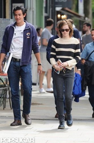 Emma Watson Breaks From Work For a Weekend With Her Man Emma Watson Breaks From Work For a Weekend With Her Man