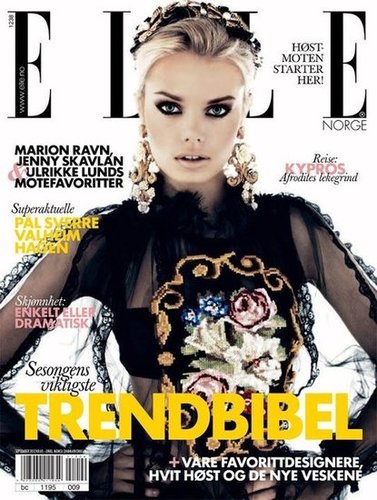 Elle Norway September 2012 Elle Norway September 2012