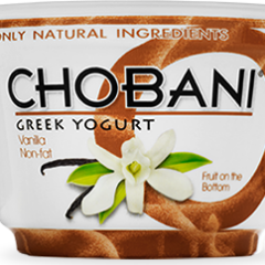 Calories in Vanilla Greek Yogurt