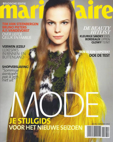 Belgium Marie Claire September 2012 Belgium Marie Claire September 2012