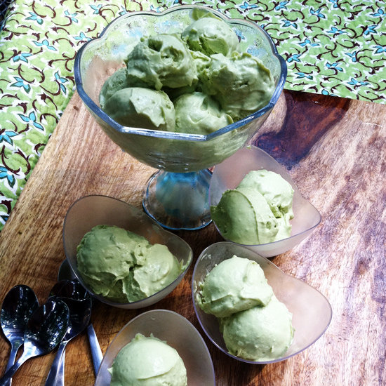 Avocado Coconut Soft Serve Ice Cream Avocado Coconut Soft Serve Ice Cream