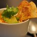Spicy Chicken Broth With Tortilla, Avocado, and Lime