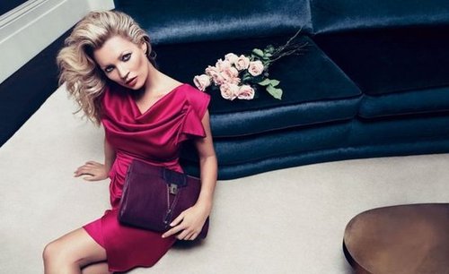 Kate Moss plays the ultimate vixen in hot pinks and fuchsia for Liu Jo.
Kate Moss plays the ultimate vixen in hot pinks and fuchsia for Liu Jo.