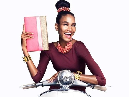 Would you wear matching bejeweled pieces, as pictured here for H&M's accessory campaign?
Would you wear matching bejeweled pieces, as pictured here for H&M's accessory campaign?