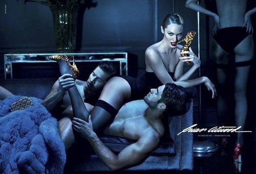 Leave it to Candice Swanepoel — and a pair of Brian Atwood heels — to make a sultry statement for Fall.
Leave it to Candice Swanepoel — and a pair of Brian Atwood heels — to make a sultry statement for Fall.