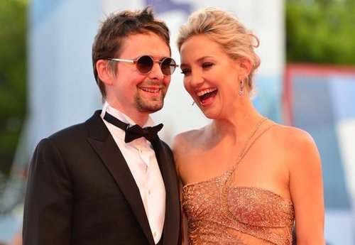 Kate Hudson Glows in Venice With Matthew by Her Side Kate Hudson Glows in Venice With Matthew by Her Side