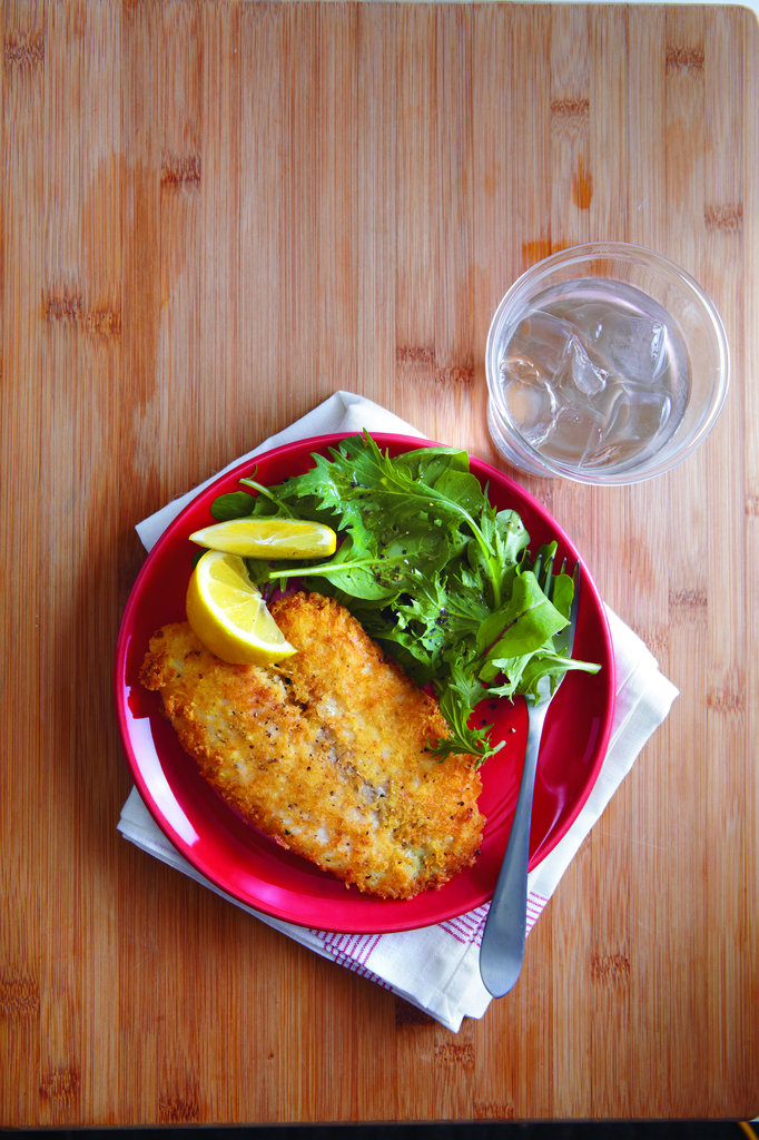 Parmesan-Crusted Tilapia Parmesan-Crusted Tilapia