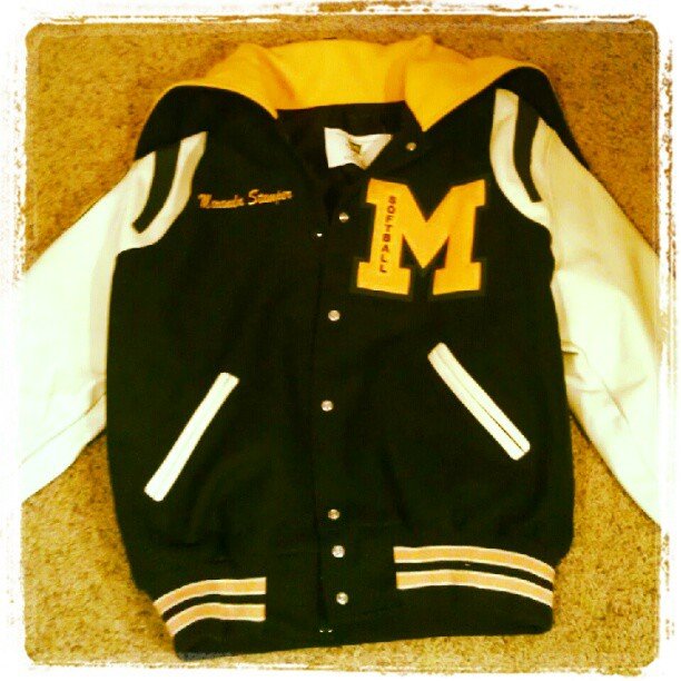 Sporting Our Letterman Jackets Sporting Our Letterman Jackets