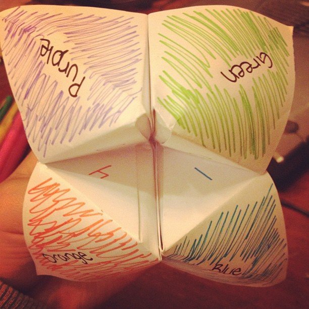 Making Fortune Tellers Making Fortune Tellers