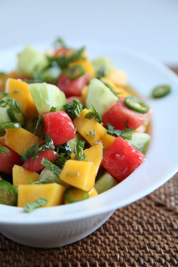 Mango, Cucumber, and Watermelon Salad Mango, Cucumber, and Watermelon Salad