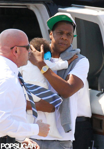 Jay-Z with his daughter, Blue.
Jay-Z with his daughter, Blue.