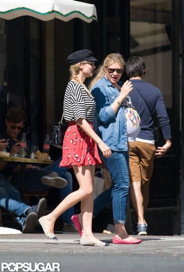 Diane Kruger hit the streets of Paris with a friend.
Diane Kruger hit the streets of Paris with a friend.