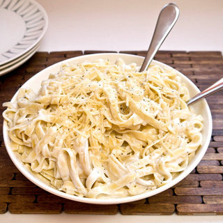 Yogurt Fettuccine Alfredo
