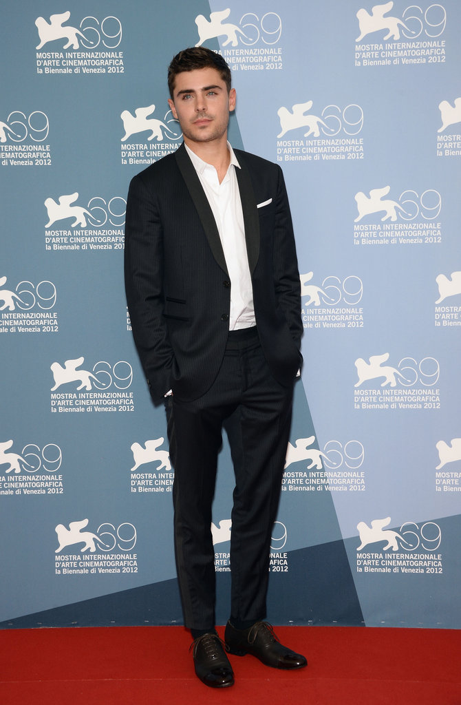 Zac Efron stepped onto the red carpet for the At Any Price photocall at the Venice Film Festival.
Zac Efron stepped onto the red carpet for the At Any Price photocall at the Venice Film Festival.