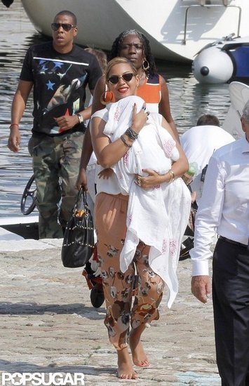 Beyoncé and Jay-Z Finish Their French Vacation With Blue Beyoncé and Jay-Z Finish Their French Vacation With Blue